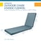 Classic Accessories Weekend 80" x 26" x 3" Outdoor Chaise Cushion, Blue Shadow CBSCE80263 - alternate 6